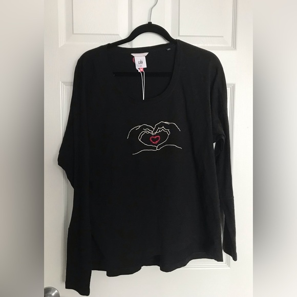 NWT - Cabi Love You Tee - Picture 1 of 4